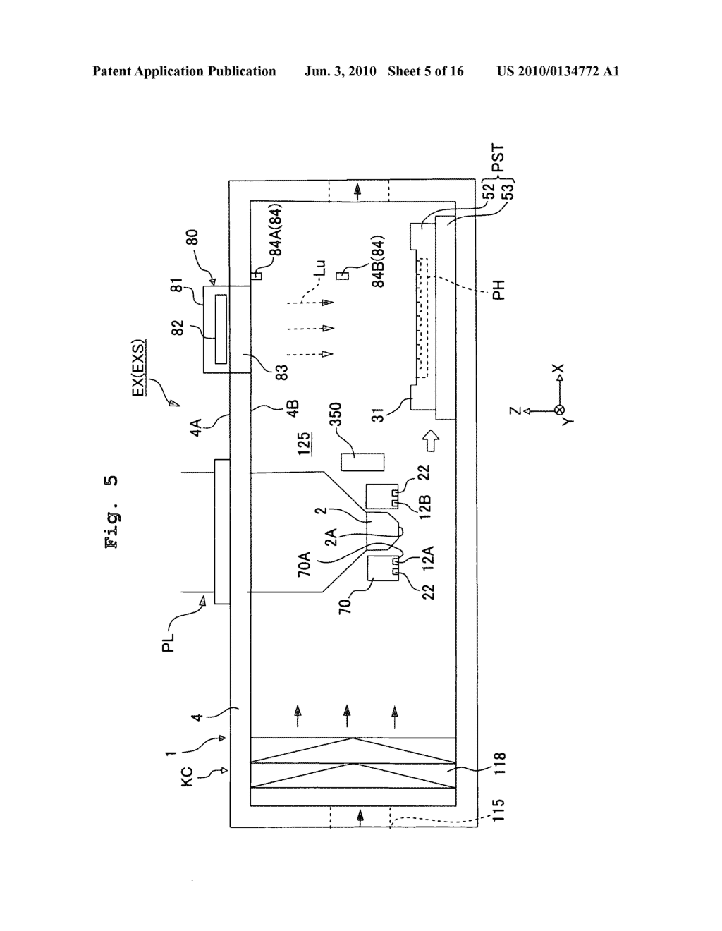 Exposure apparatus, method for cleaning member thereof, maintenance method for exposure apparatus, maintenance device, and method for producing device - diagram, schematic, and image 06