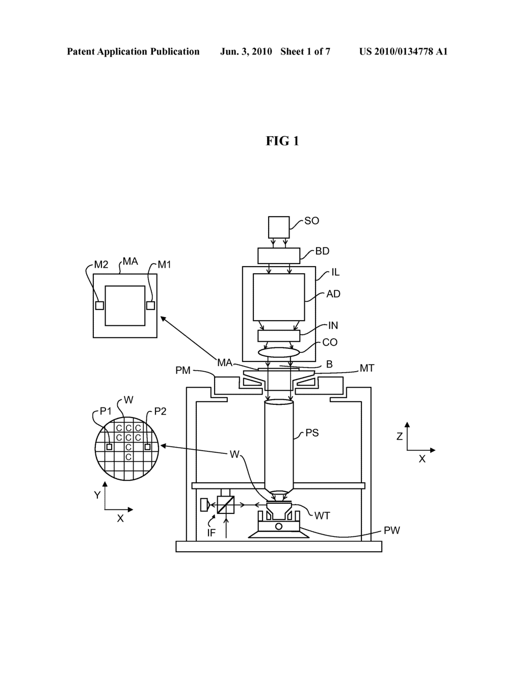 CALIBRATION METHOD FOR A LITHOGRAPHIC APPARATUS - diagram, schematic, and image 02