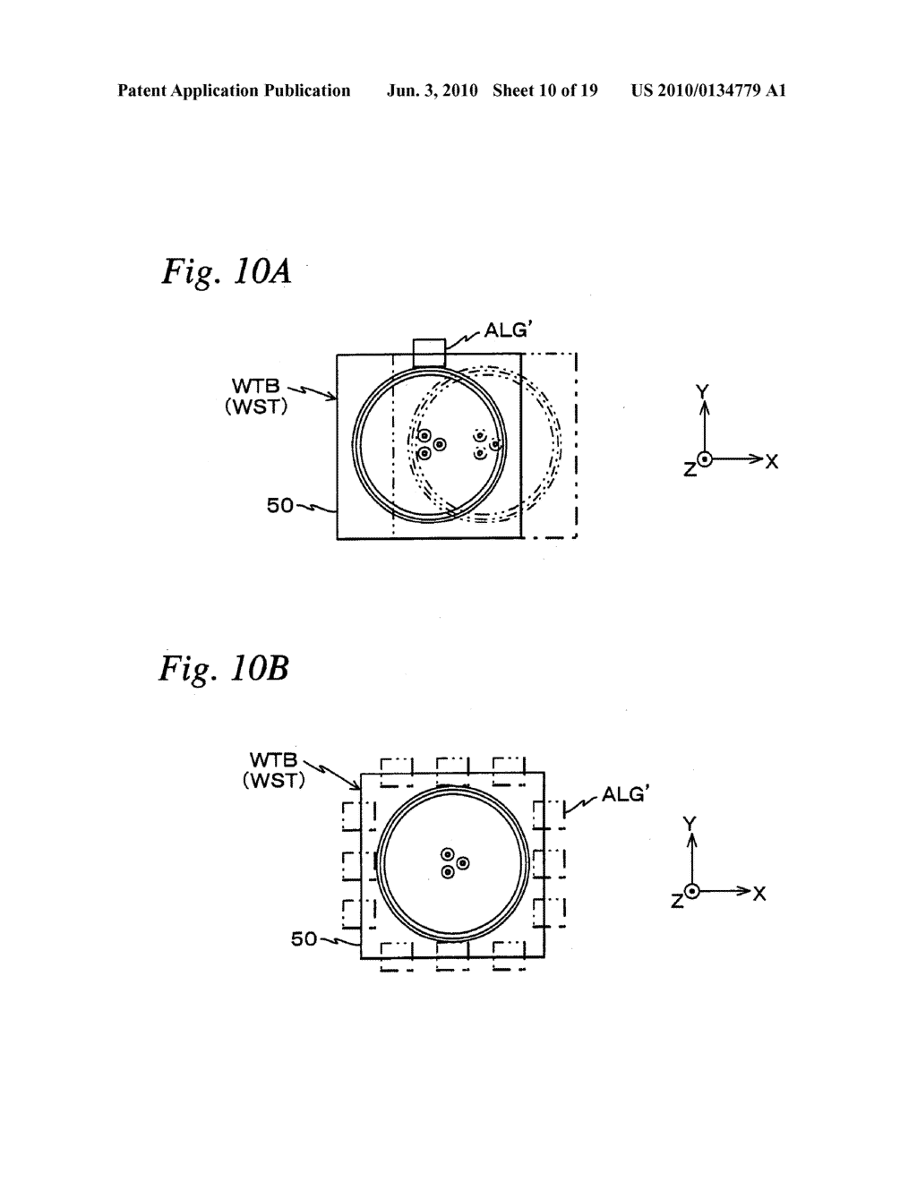 POSITION MEASUREMENT METHOD, POSITION CONTROL METHOD, MEASUREMENT METHOD, LOADING METHOD, EXPOSURE METHOD AND EXPOSURE APPARATUS, AND DEVICE MANUFACTURING METHOD - diagram, schematic, and image 11