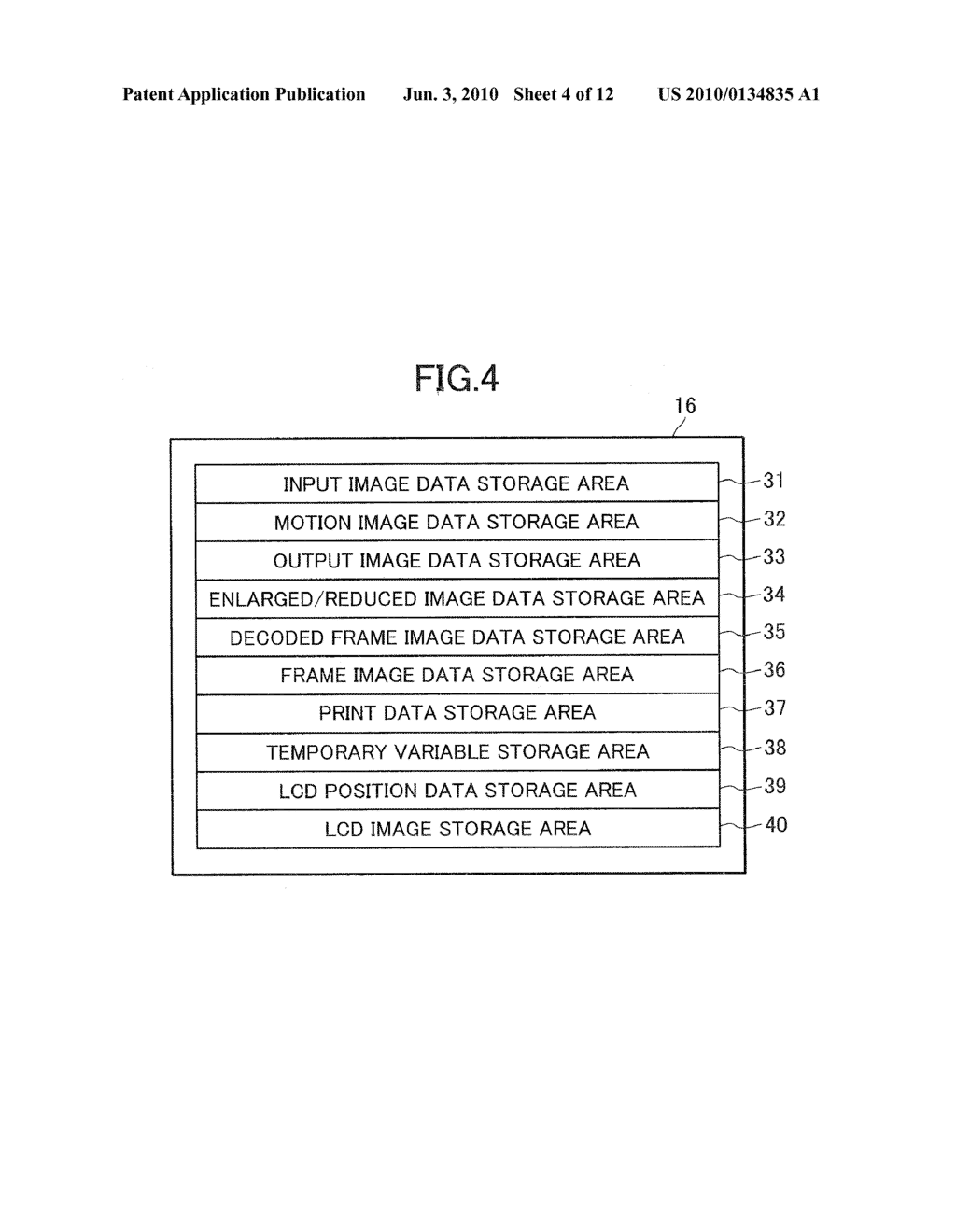PRINTING DEVICE CAPABLE OF DISPLAYING THUMBNAIL IMAGE OF MOTION IMAGE FILE - diagram, schematic, and image 05