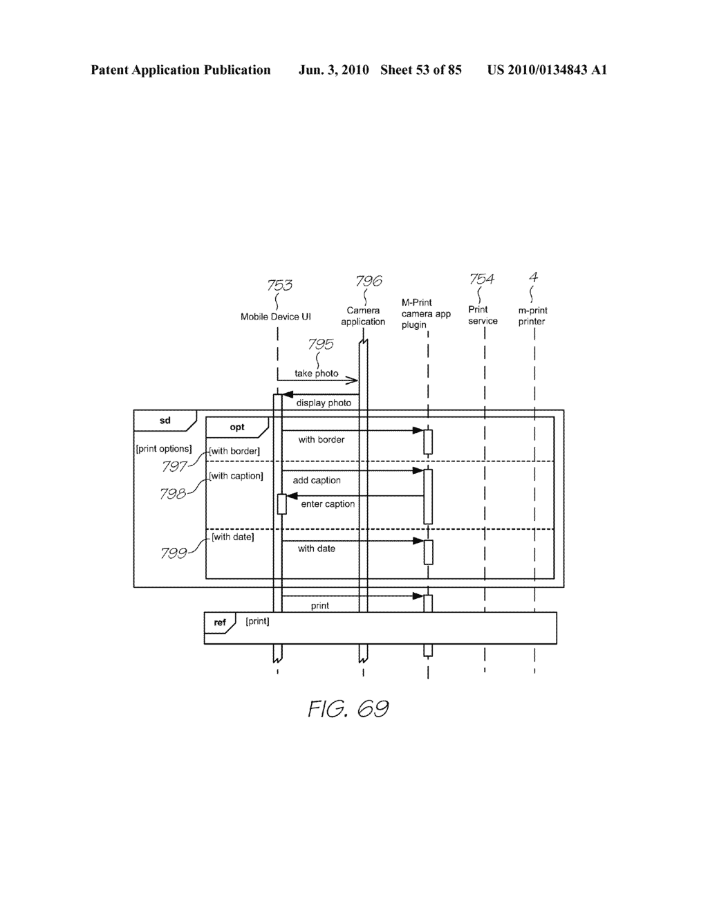 Printing Content on a Print Medium - diagram, schematic, and image 54