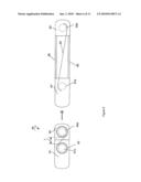 DEVICE COMPRISING A MULTILAYER STRUCTURE AND ROLLERS diagram and image