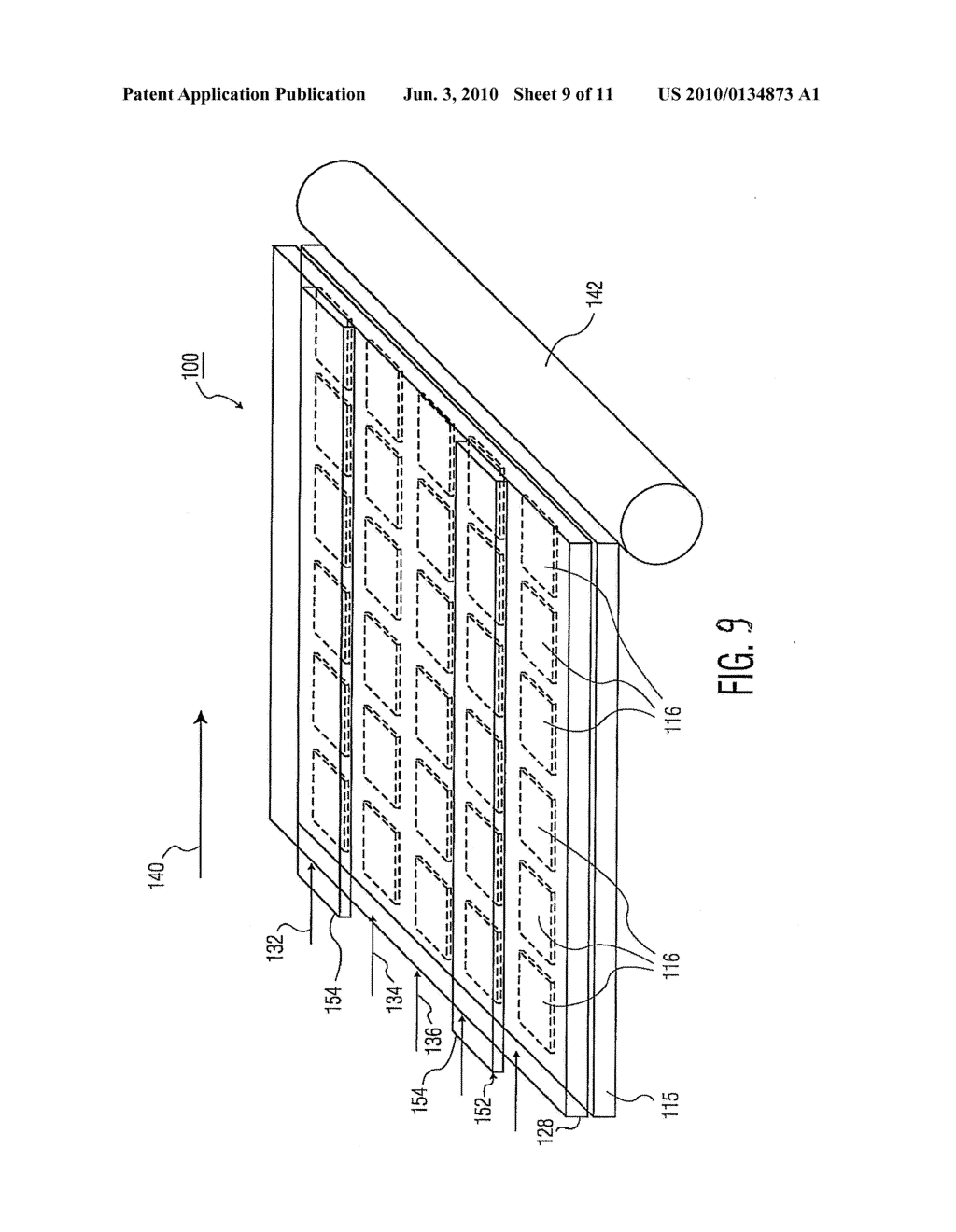 DEVICE COMPRISING A MULTILAYER STRUCTURE AND ROLLERS - diagram, schematic, and image 10