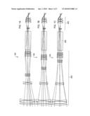 Optical system diagram and image