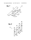 Heat sink assembly having interdigitated cooling fins diagram and image