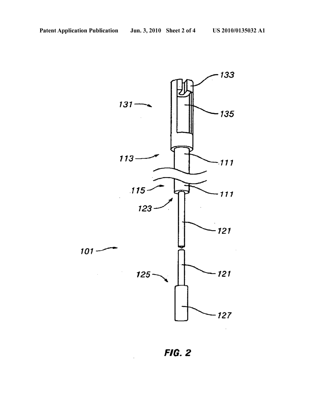 Rod Assembly Connector for Mounting Light Emitting Display Apparatuses - diagram, schematic, and image 03