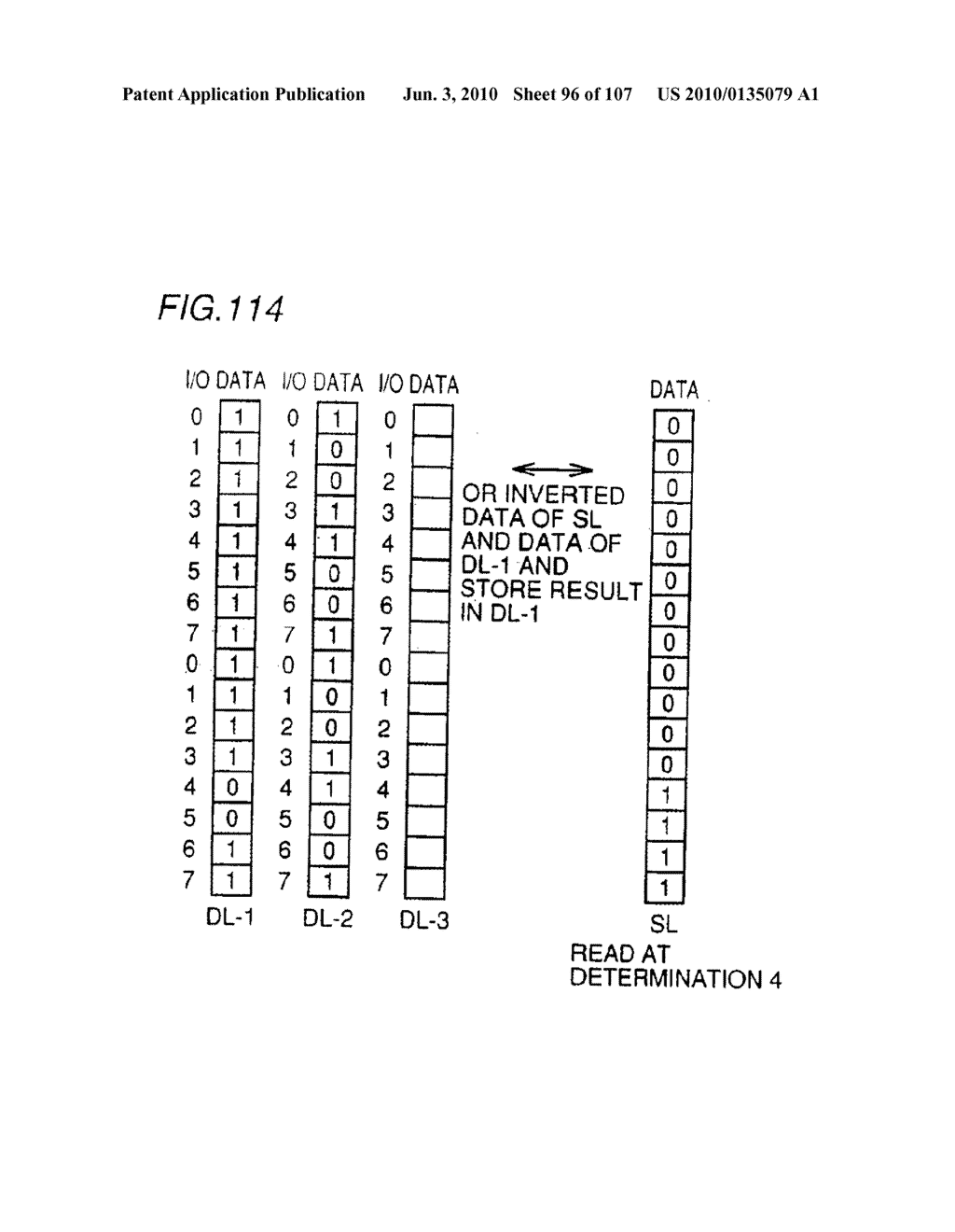 MULTILEVEL STORAGE NONVOLATILE SEMICONDUCTOR MEMORY DEVICE ENABLING HIGH-SPEED DATA READING AND HIGH-SPEED DATA WRITING - diagram, schematic, and image 97