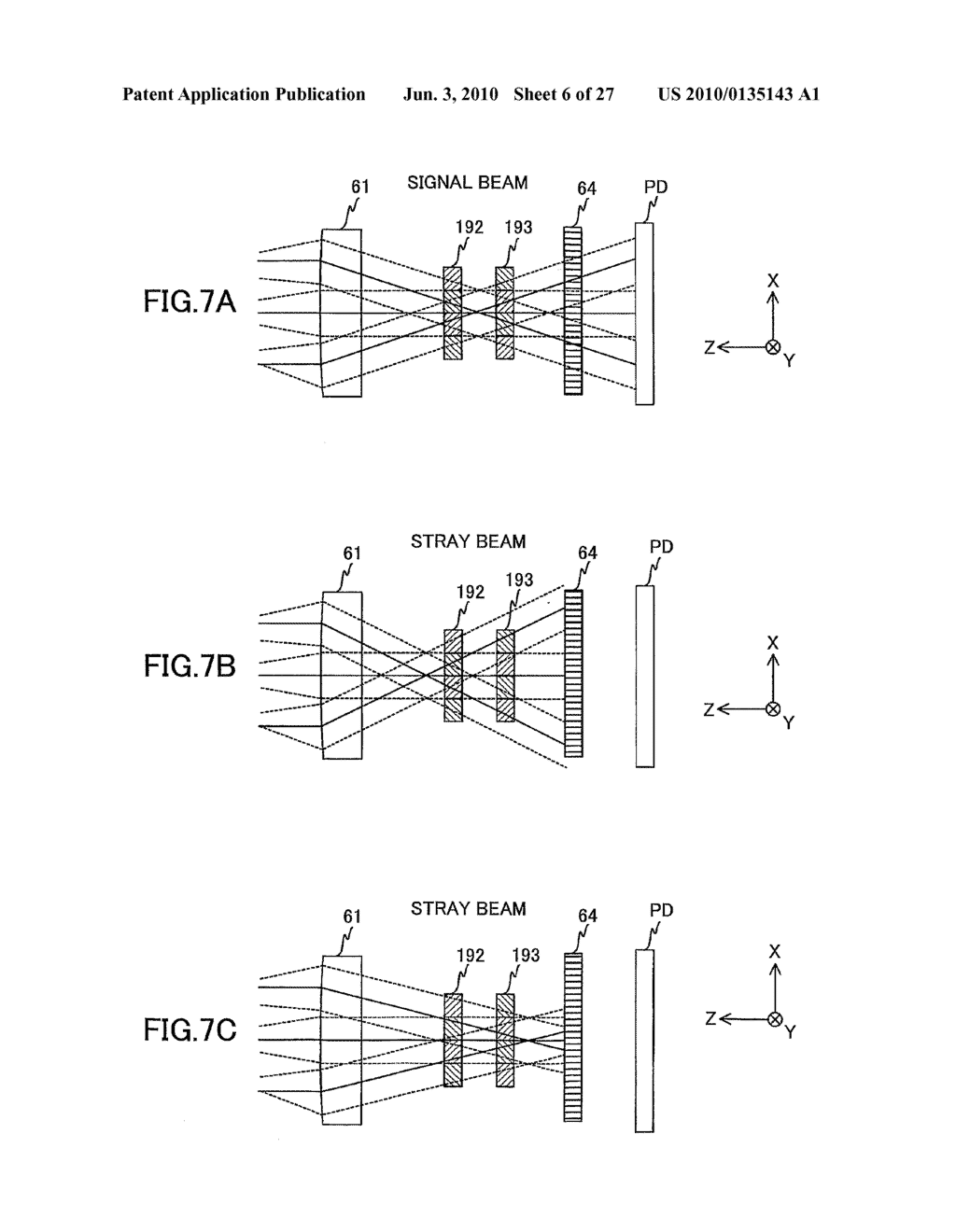 OPTICAL SYSTEM, OPTICAL PICKUP APPARATUS, AND OPTICAL DISC APPARATUS FOR EXTRACTING SIGNAL BEAMS - diagram, schematic, and image 07