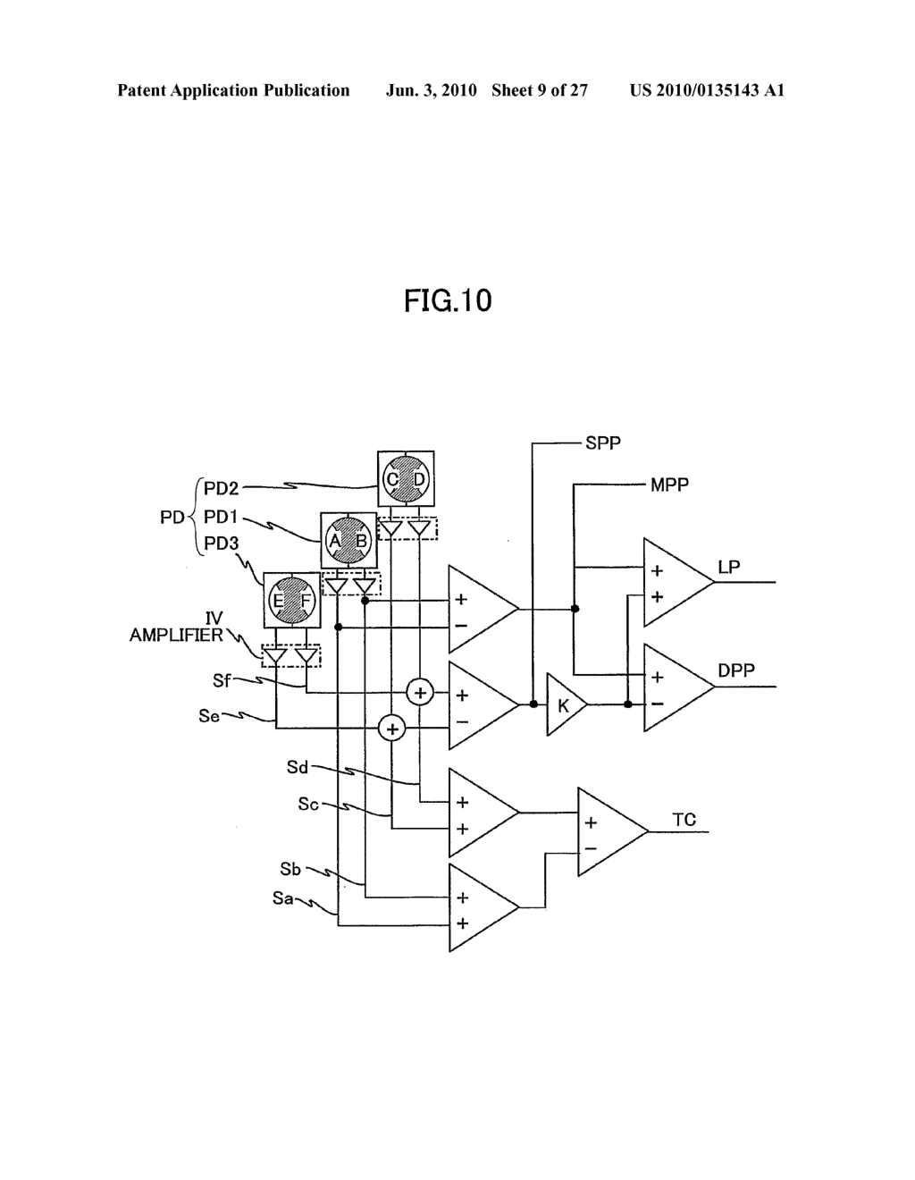 OPTICAL SYSTEM, OPTICAL PICKUP APPARATUS, AND OPTICAL DISC APPARATUS FOR EXTRACTING SIGNAL BEAMS - diagram, schematic, and image 10