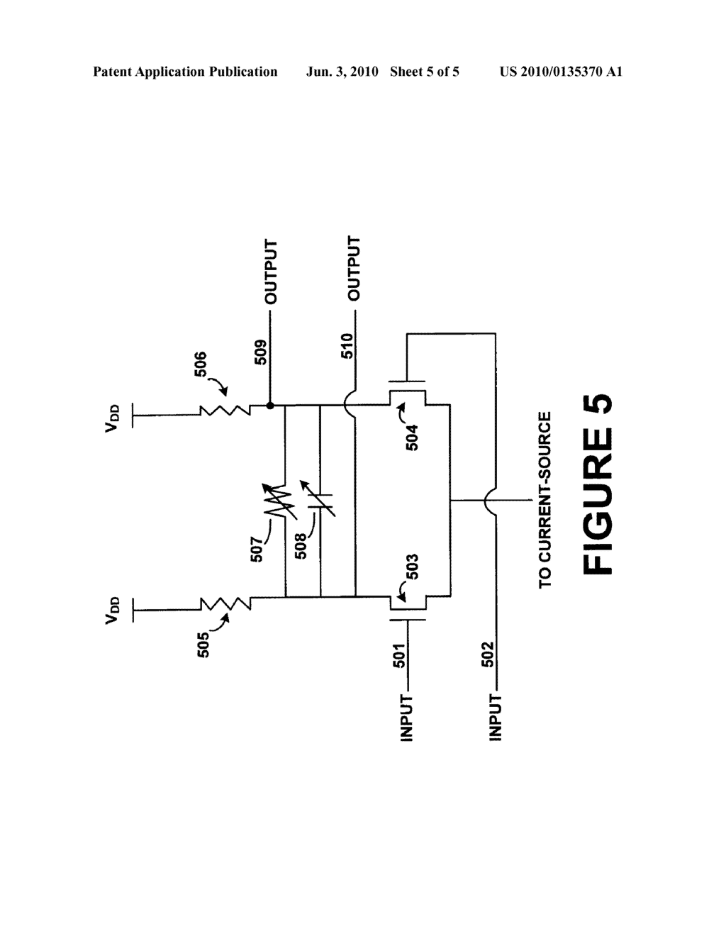 BI-DIRECTIONAL INTERFACE CIRCUIT HAVING A SWITCHABLE CURRENT-SOURCE BIAS - diagram, schematic, and image 06