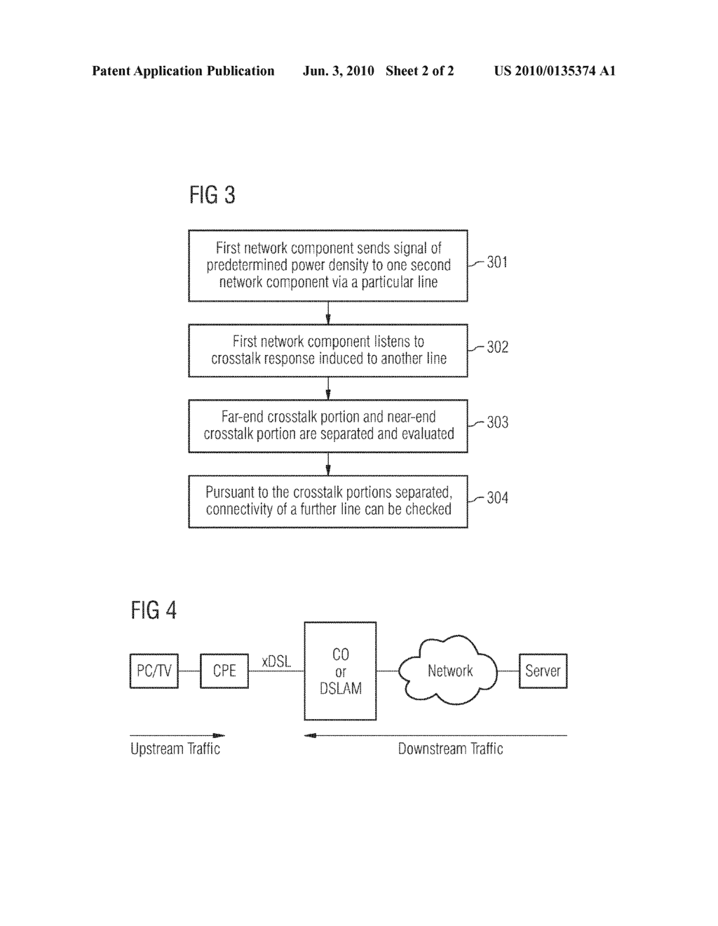 METHOD AND DEVICE FOR CROSSTALK EVALUATION AND COMMUNICATION SYSTEM COMPRISING SUCH DEVICE - diagram, schematic, and image 03