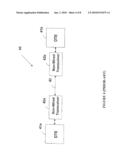 NETWORK COMBINING WIRED AND NON-WIRED SEGMENTS diagram and image