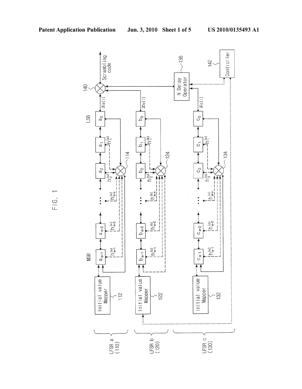 METHOD AND APPARATUS FOR GENERATING PSEUDO RANDOM SEQUENCE IN BROADBAND WIRELESS COMMUNICATION SYSTEM - diagram, schematic, and image 02