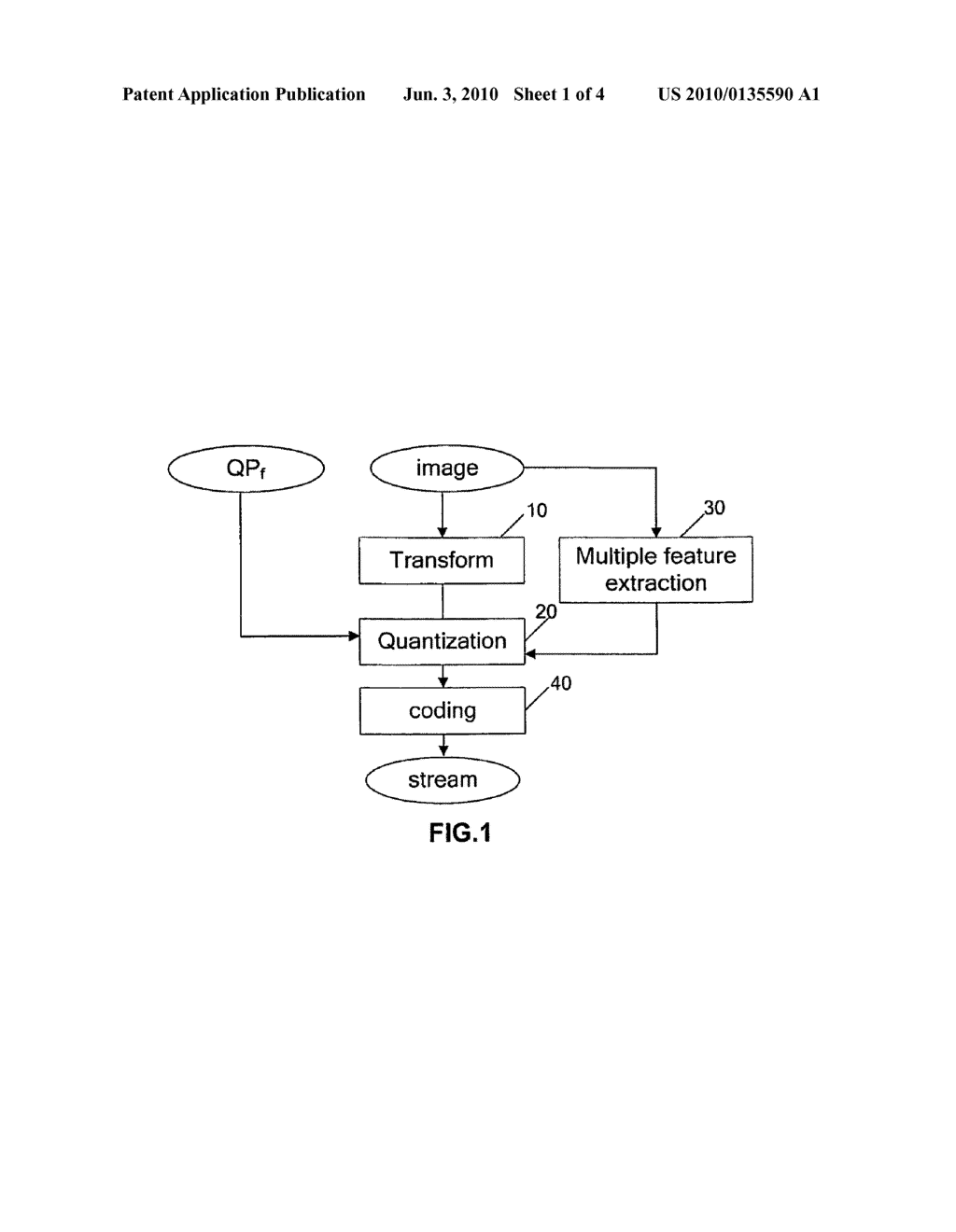 METHOD OF ENCODING AN IMAGE AND DEVICE IMPLEMENTING SAID METHOD - diagram, schematic, and image 02