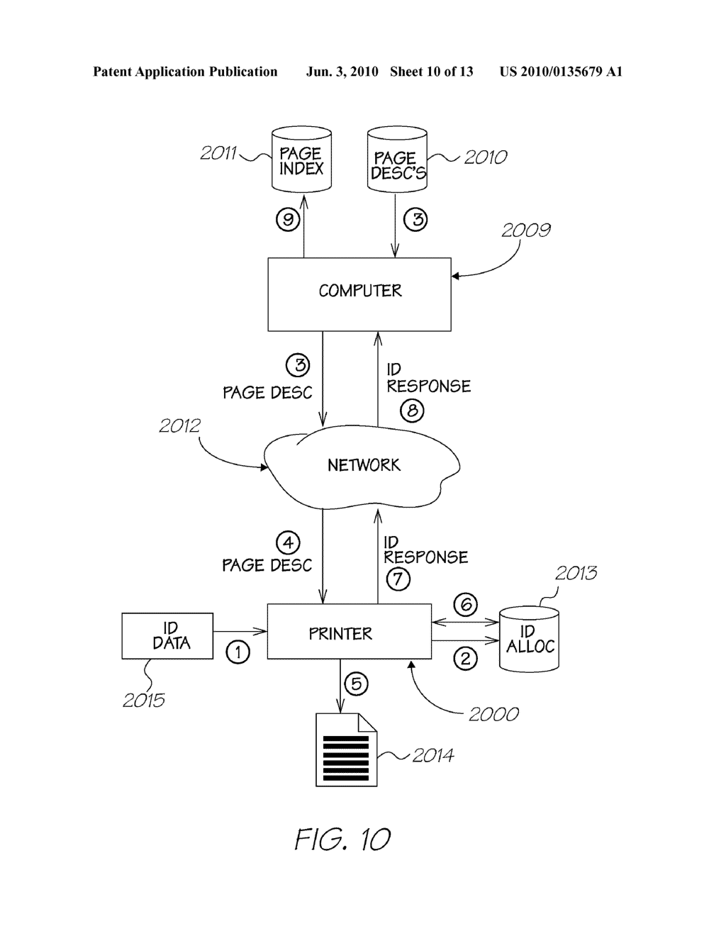 CARTRIDGE FOR USE IN PRINTER FOR PRINTING CODED DATA - diagram, schematic, and image 11