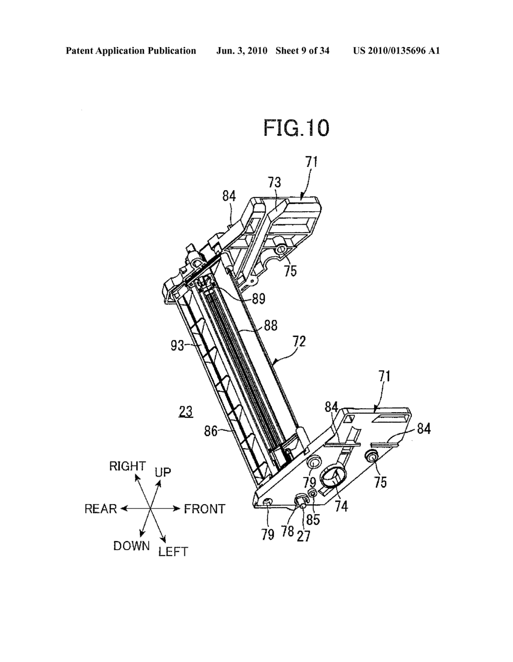 TANDEM PHOTOSENSITIVE-MEMBER UNIT HAVING GRIP PART - diagram, schematic, and image 10