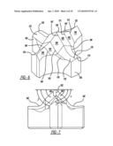 Drill Bit Including One Piece Cutting Head diagram and image