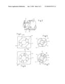 EXTRUSION BLOW MOLDED COMPONENT MADE OF THERMOPLASTIC diagram and image