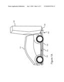 SYSTEM FOR LIFTING AND STOWING A VEHICLE diagram and image