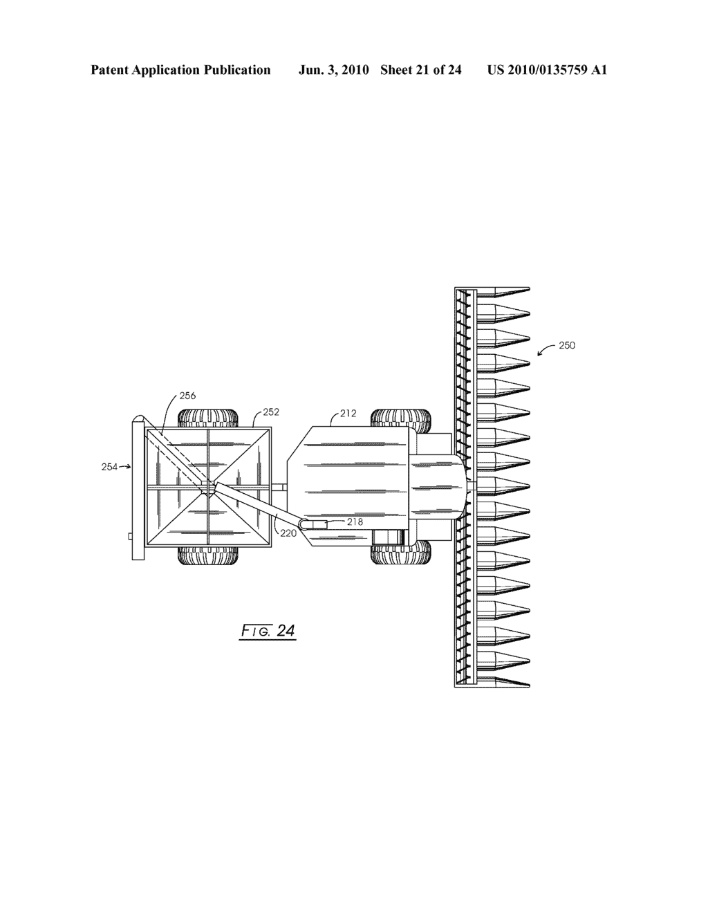 Articulated Combine With Unloading and Rear Bogey Steering Architecture - diagram, schematic, and image 22