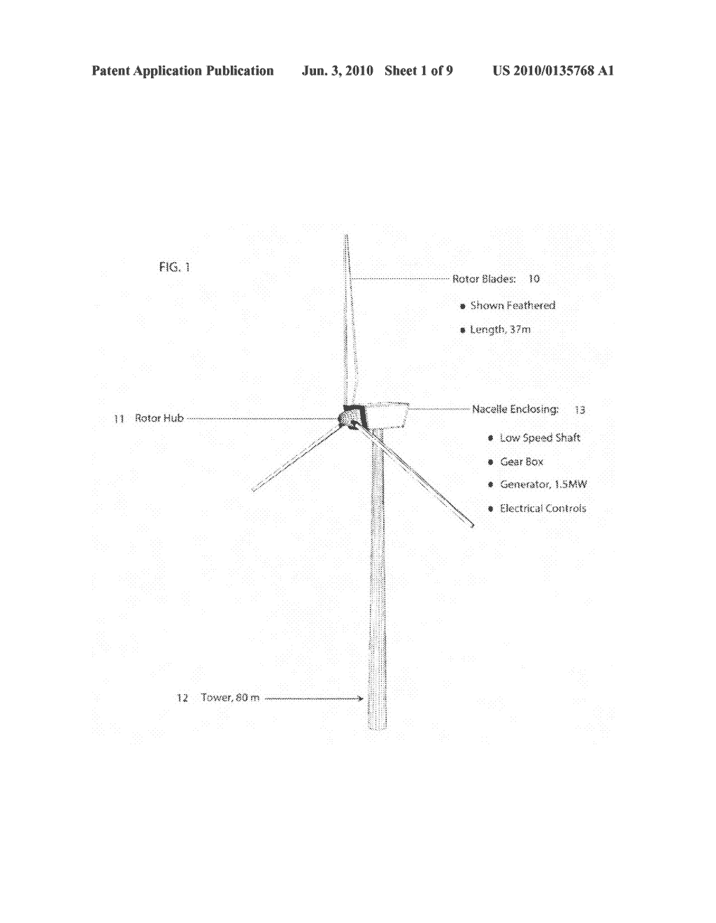 Column structure with protected turbine - diagram, schematic, and image 02