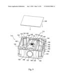 HOLDER FOR HOLE-TYPE CELL CARRIER diagram and image