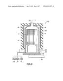 Method for removing metal impurity from quartz component part used in heat processing apparatus of batch type diagram and image