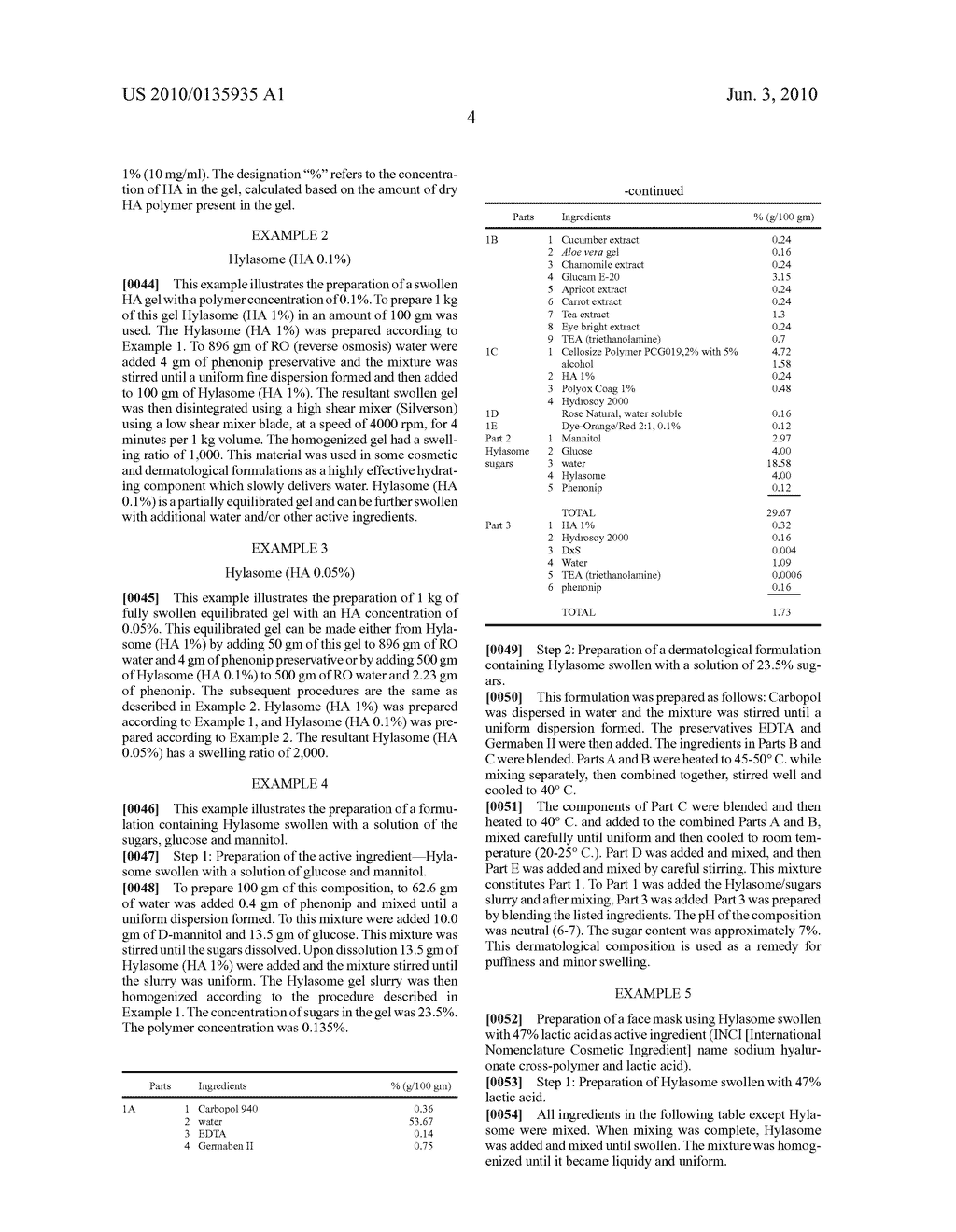 Composition using cross-linked hyaluronic acid for topical cosmetic and therapeutic applications - diagram, schematic, and image 06