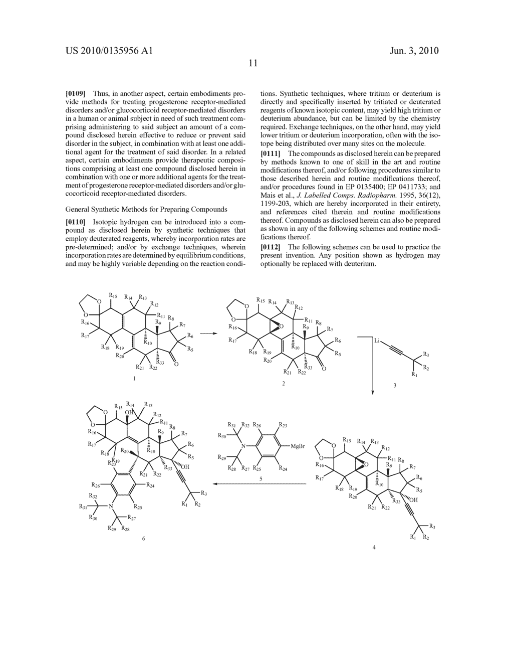 STEROID MODULATORS OF PROGESTERONE RECEPTOR AND/OR GLUCOCORTICOID RECEPTOR - diagram, schematic, and image 12