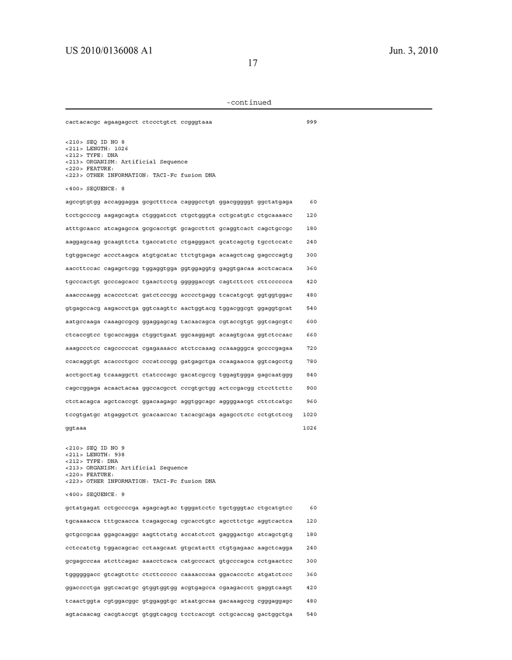 TACI-Fc Fusion Proteins, Methods of Making and Uses Thereof - diagram, schematic, and image 24