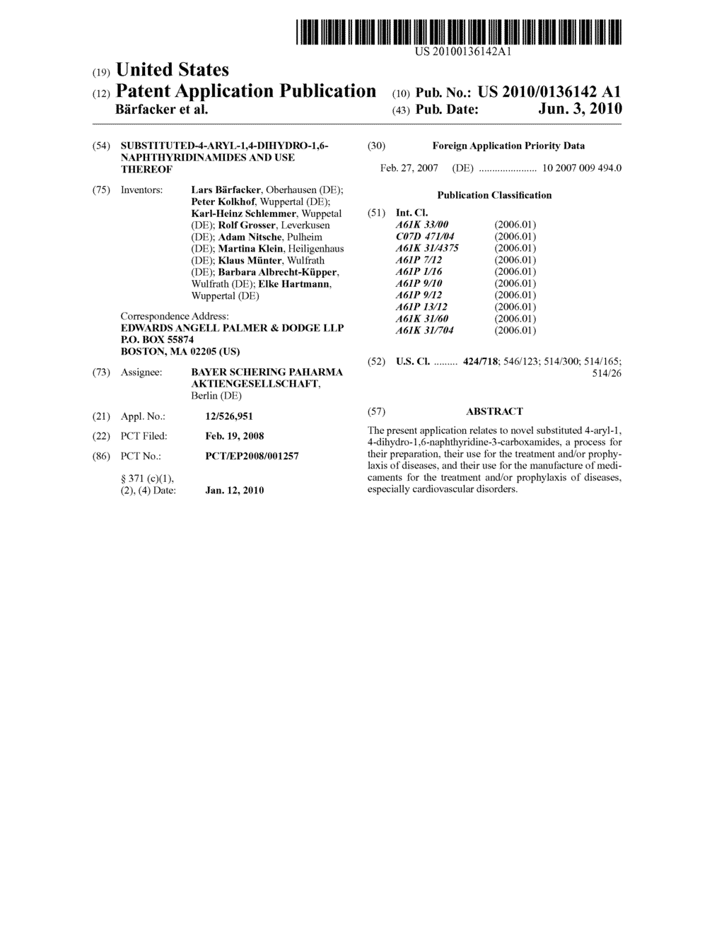 SUBSTITUTED-4-ARYL-1,4-DIHYDRO-1,6-NAPHTHYRIDINAMIDES AND USE THEREOF - diagram, schematic, and image 01