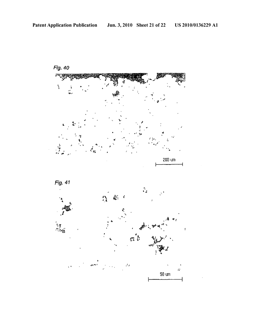 WARM SPRAY COATING METHOD AND PARTICLES USED THEREFOR - diagram, schematic, and image 22