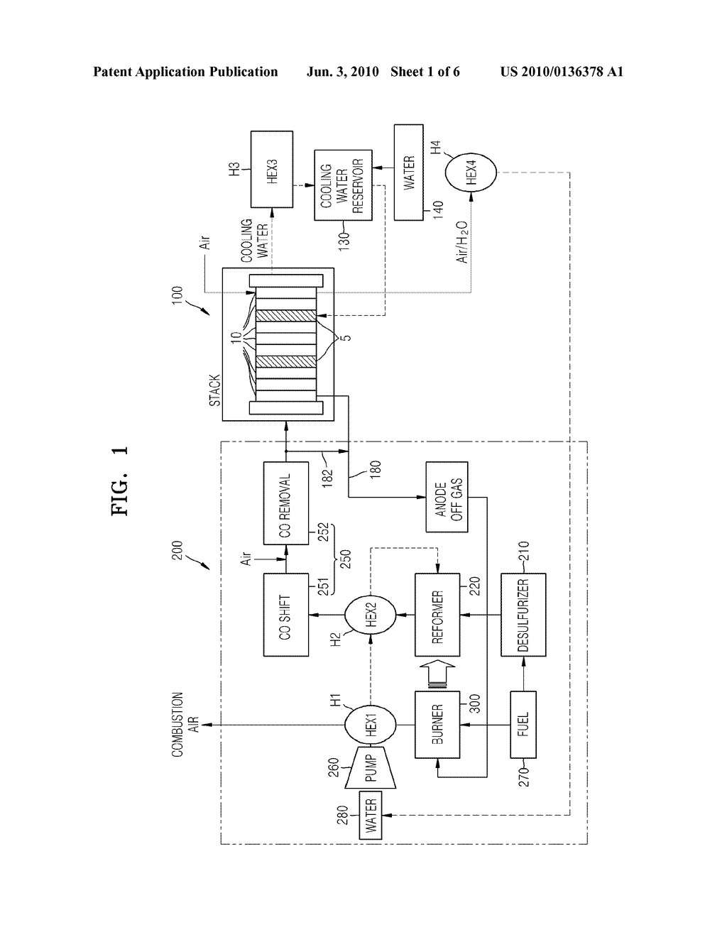 FUEL REFORMER BURNER OF FUEL CELL SYSTEM - diagram, schematic, and image 02