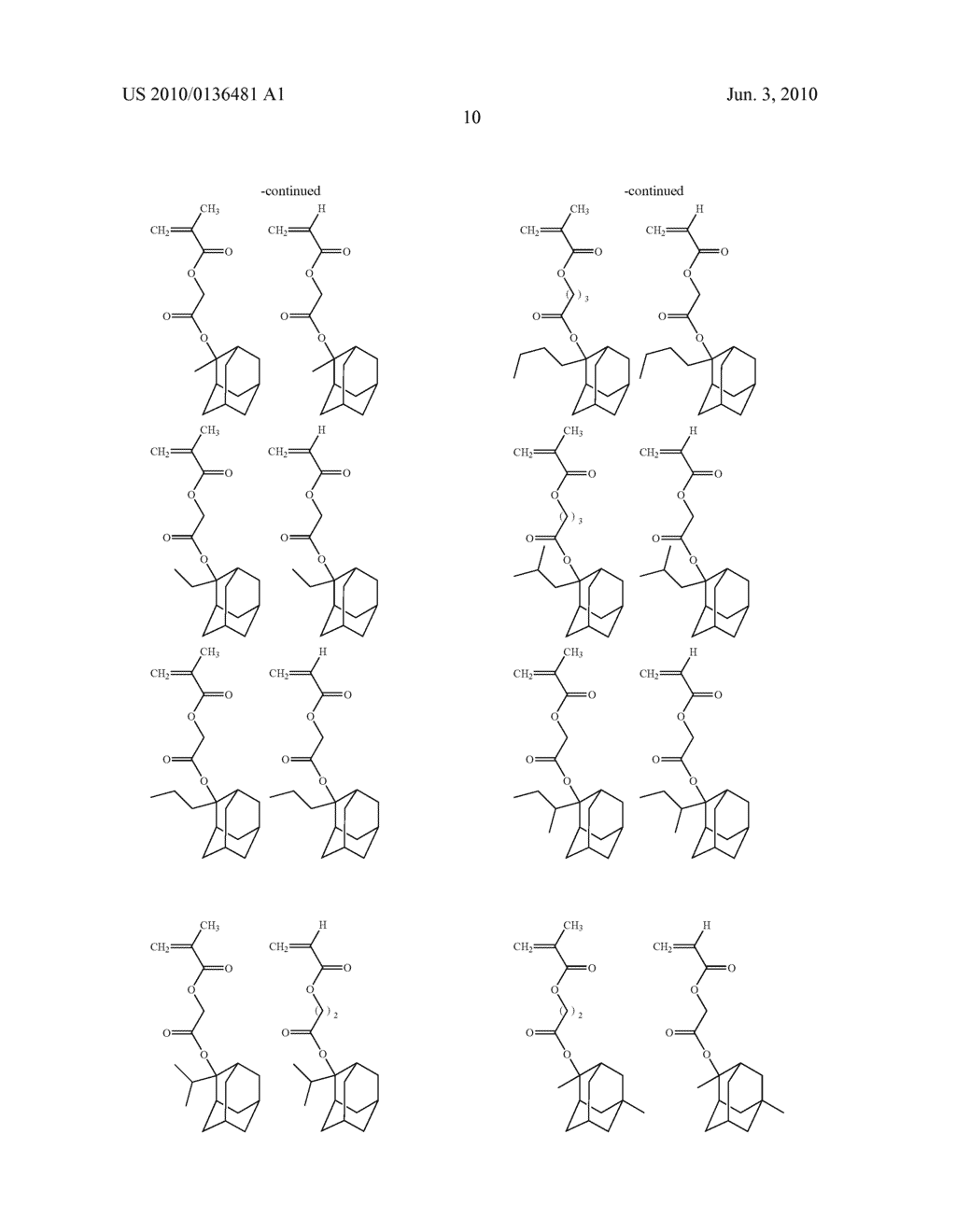 RESIST COMPOSITION - diagram, schematic, and image 11