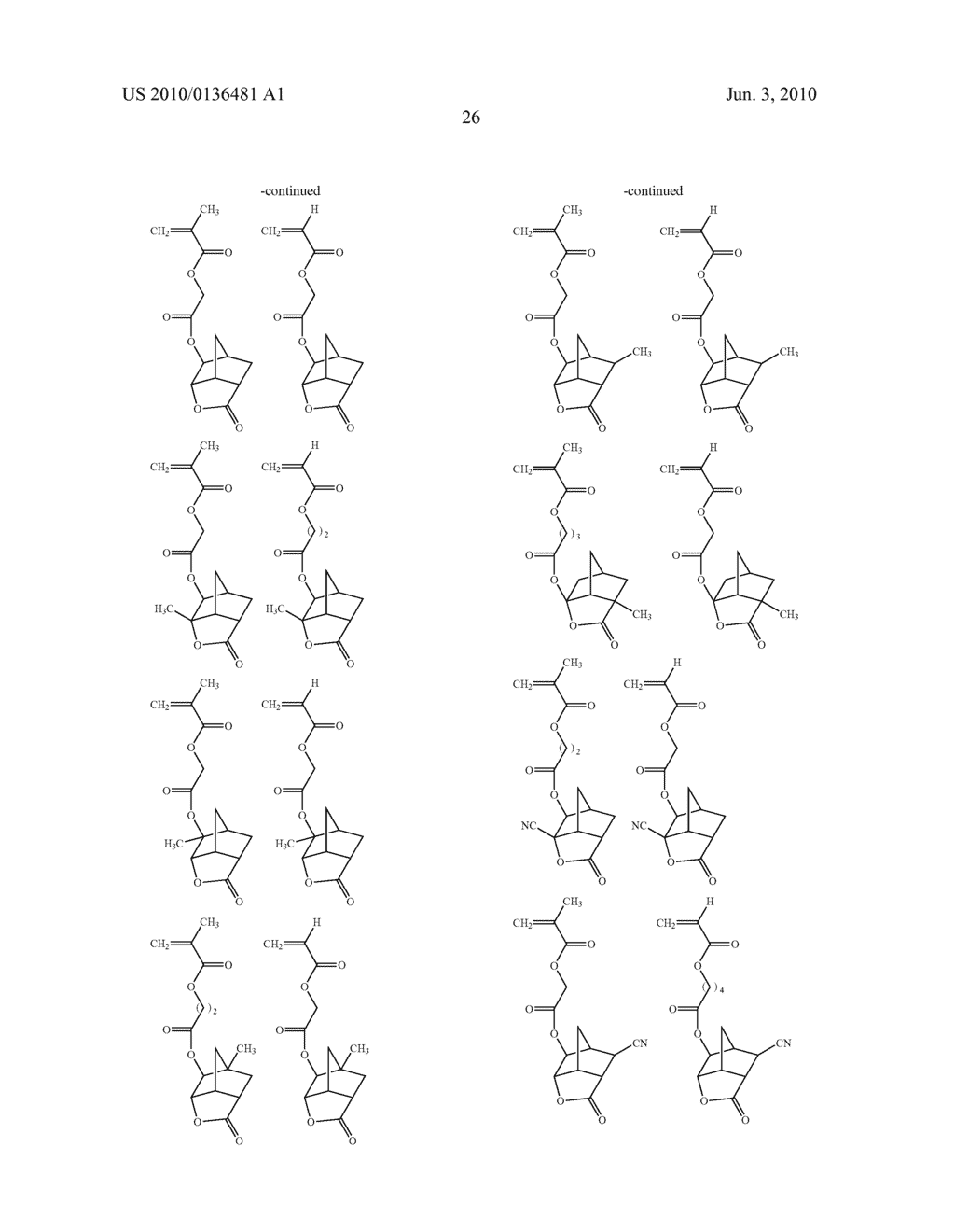 RESIST COMPOSITION - diagram, schematic, and image 27