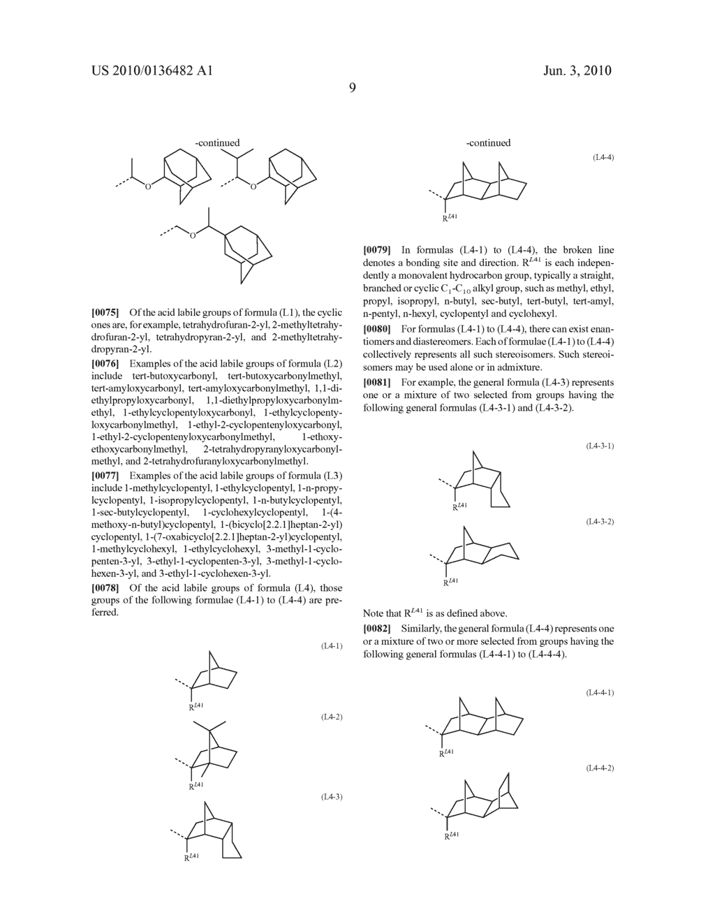 RESIST COMPOSITION AND PATTERNING PROCESS - diagram, schematic, and image 10