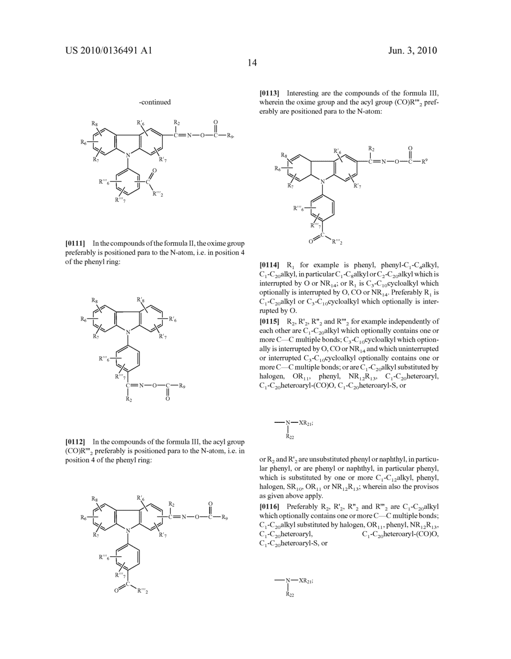 OXIME ESTER PHOTOINITIATORS - diagram, schematic, and image 15