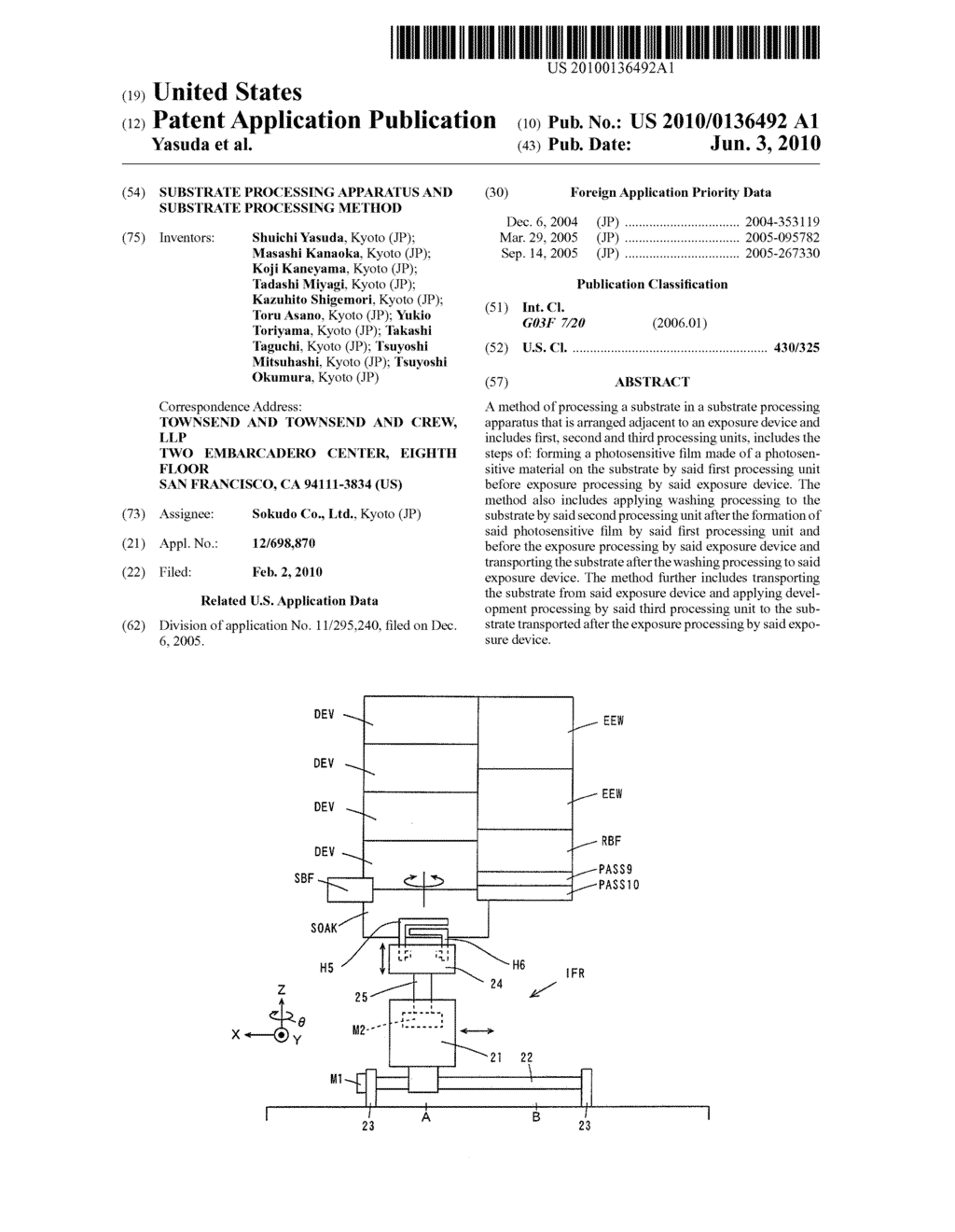 SUBSTRATE PROCESSING APPARATUS AND SUBSTRATE PROCESSING METHOD - diagram, schematic, and image 01