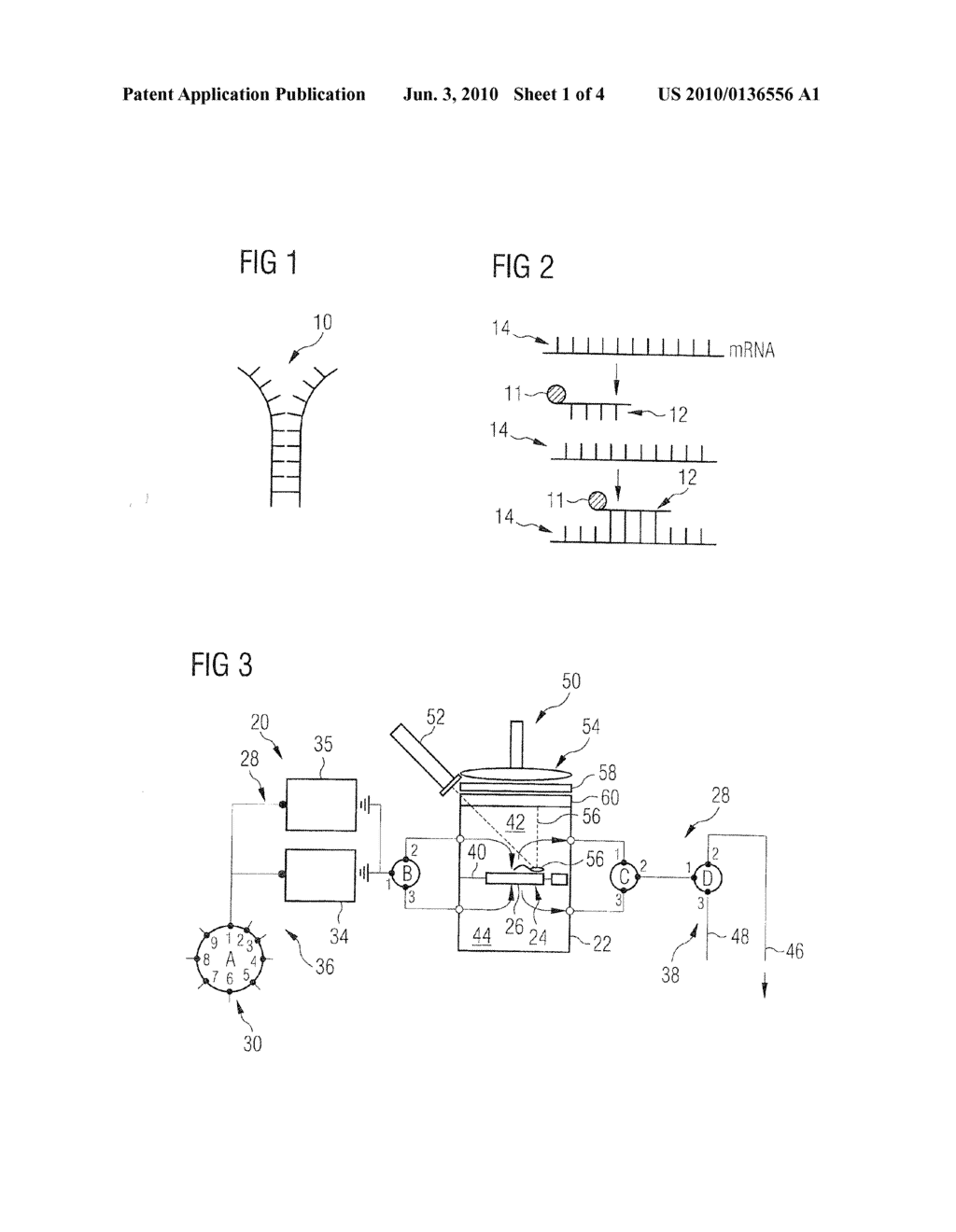 DETECTION DEVICE FOR DETECTING BIOLOGICAL MICROPARTICLES SUCH AS BACTERIA, VIRUSES, SPORES, POLLEN OR BIOLOGICAL TOXINS, AND DETECTION METHOD - diagram, schematic, and image 02