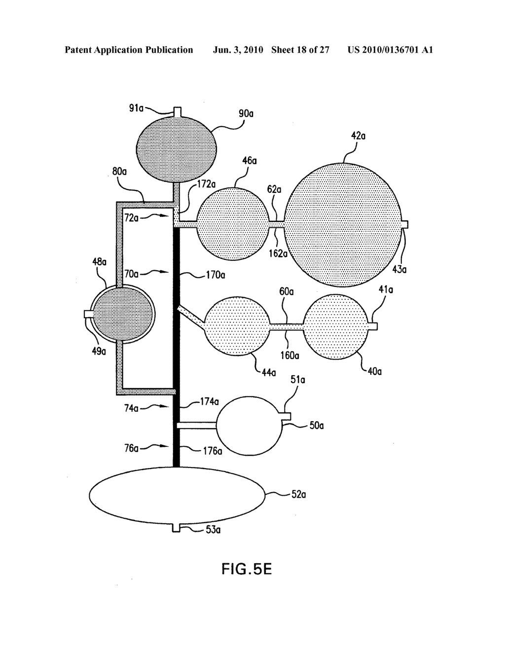 Device including a dissolvable structure for flow control - diagram, schematic, and image 19