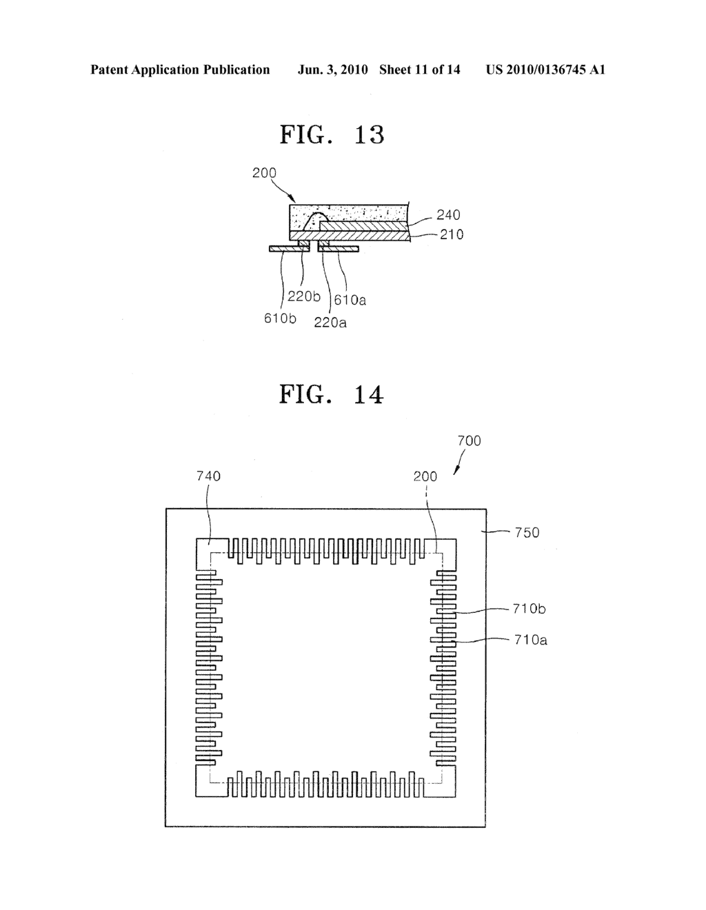 POP PACKAGE AND METHOD OF FABRICATING THE SAME - diagram, schematic, and image 12