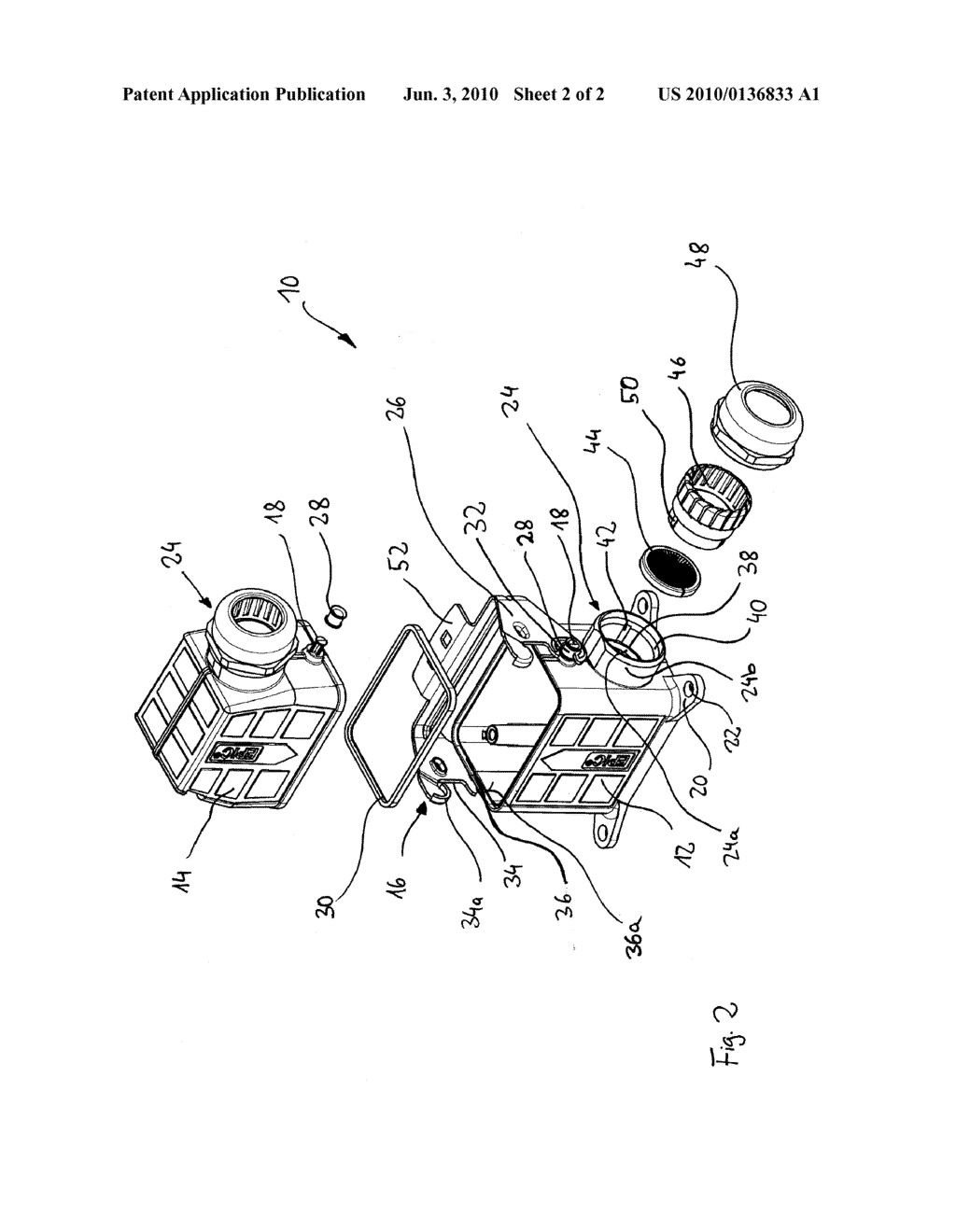 Zinc Die-Cast Housing for a Plug Connector - diagram, schematic, and image 03