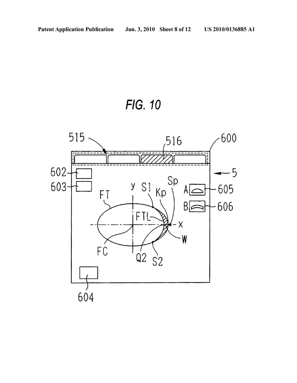 EYEGLASS LENS PROCESSING APPARATUS FOR PROCESSING PERIPHERY OF EYEGLASS LENS AND EYELGASS LENS PROCESSING METHOD - diagram, schematic, and image 09