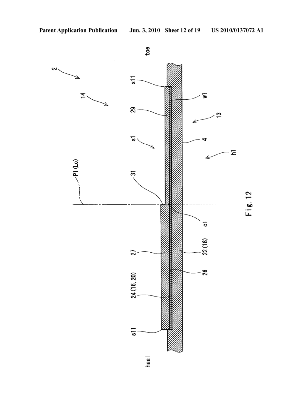 GOLF CLUB HEAD - diagram, schematic, and image 13