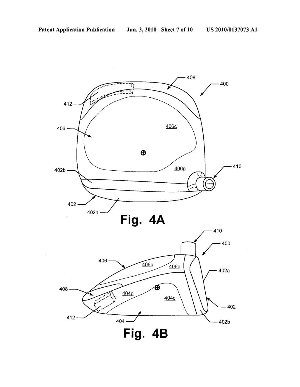 High Moment of Inertia Wood-Type Golf Clubs and Golf Club Heads - diagram, schematic, and image 08