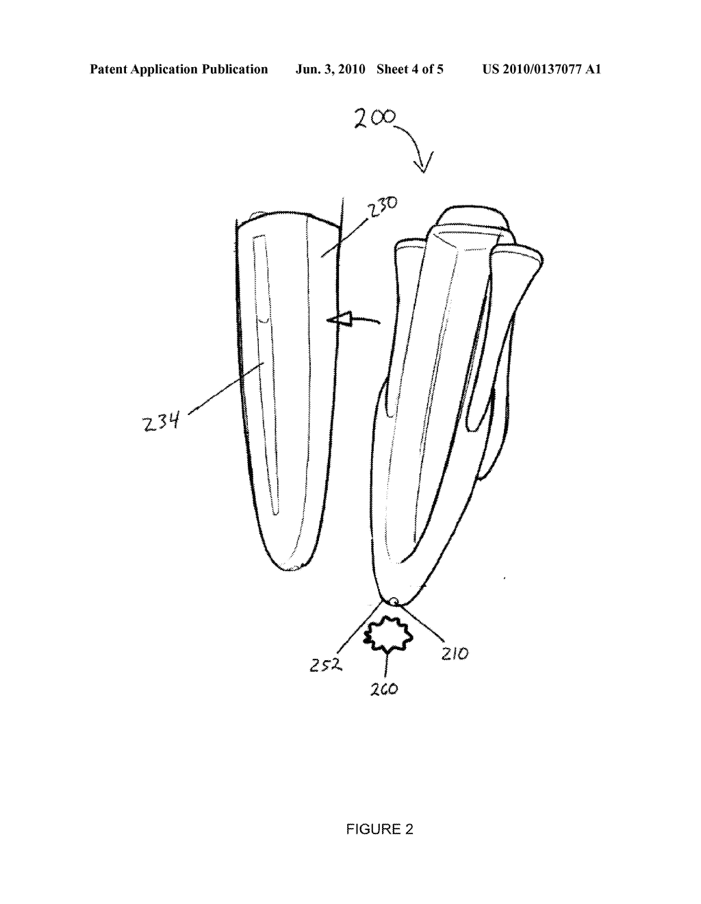 GOLF BALL POSITION MARKING DEVICE AND METHOD OF USE - diagram, schematic, and image 05