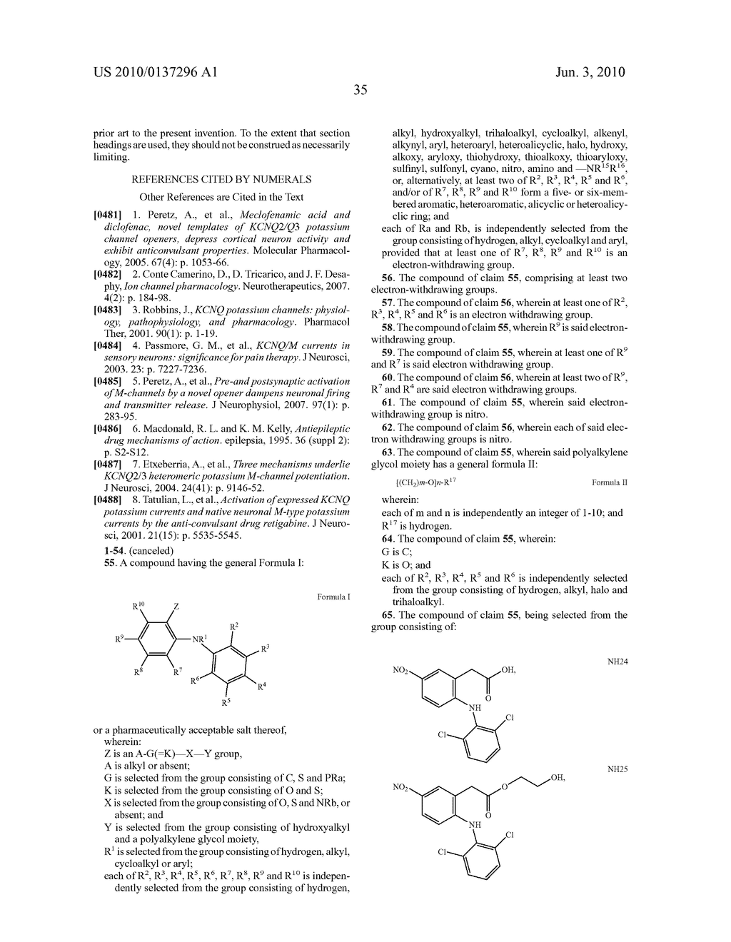 N-PHENYL ANTHRANILIC ACID DERIVATIVES AND USES THEREOF - diagram, schematic, and image 51