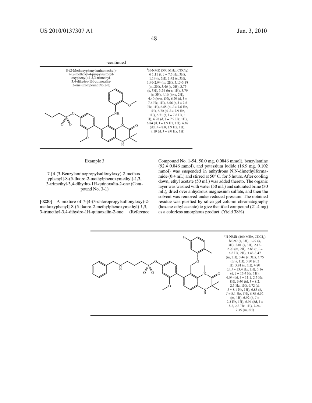 NOVEL 1,2,3,4,-TETRAHYDROQUINOXALINE DERIVATIVE WHICH HAS, AS SUBSTITUENT, PHENYL GROUP HAVING SULFONIC ACID ESTER STRUCTURE OR SULFONIC ACID AMIDE STRUCTURE INTRODUCED TEREIN AND HAS GLUCOCORTICOID RECEPTOR-BINDING ACTIVITY - diagram, schematic, and image 49
