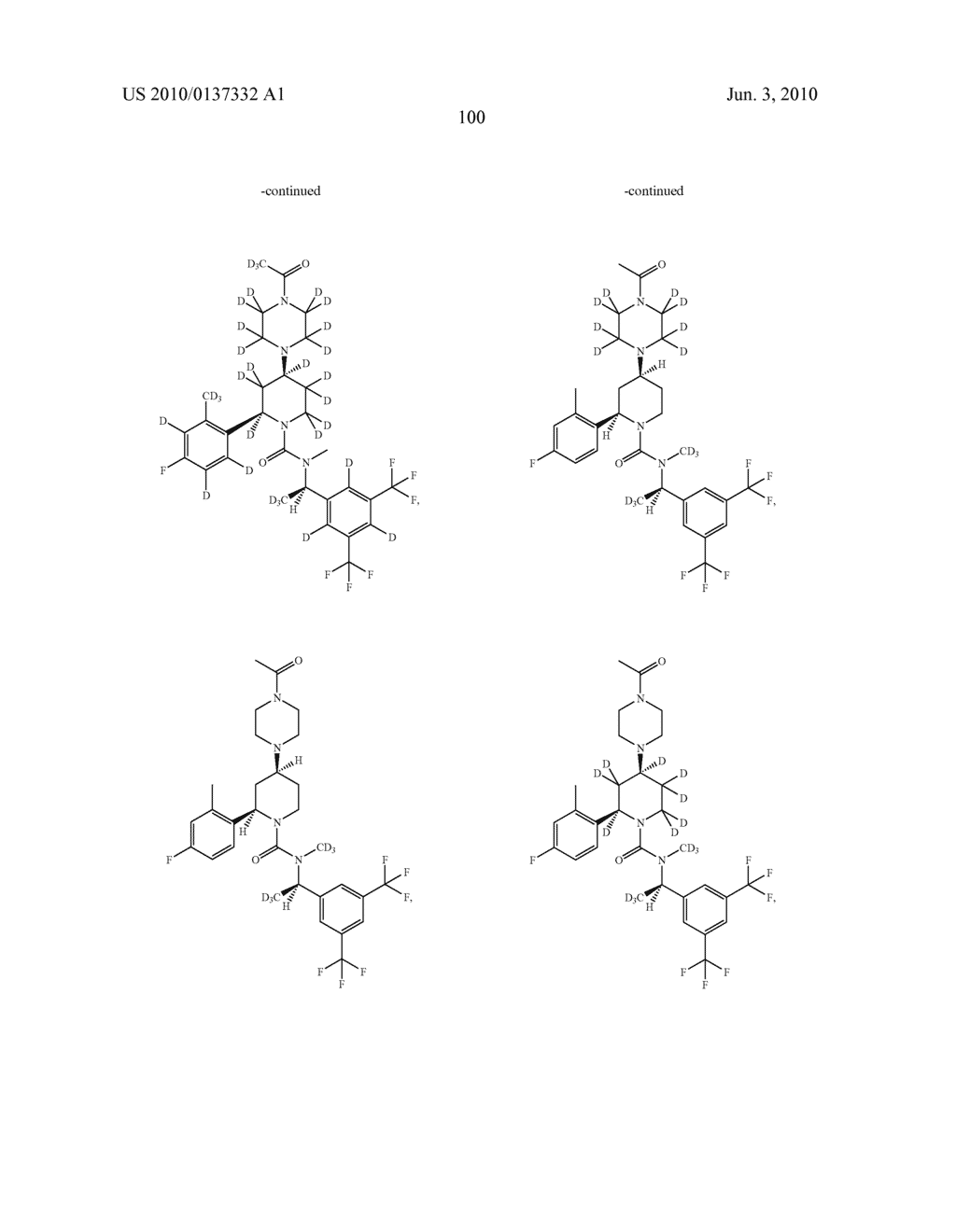 PIPERAZINE MODULATORS OF NK-1 RECEPTORS - diagram, schematic, and image 101