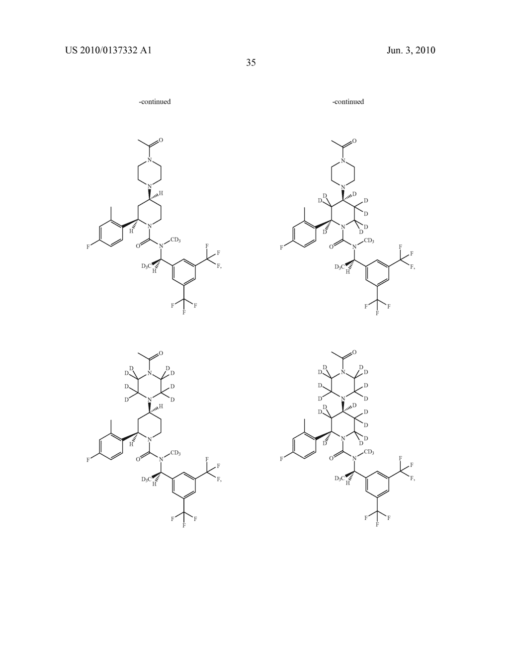 PIPERAZINE MODULATORS OF NK-1 RECEPTORS - diagram, schematic, and image 36